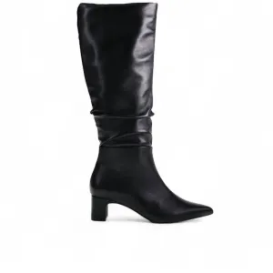 Women's Noey Slouched Tall Boot In Black
