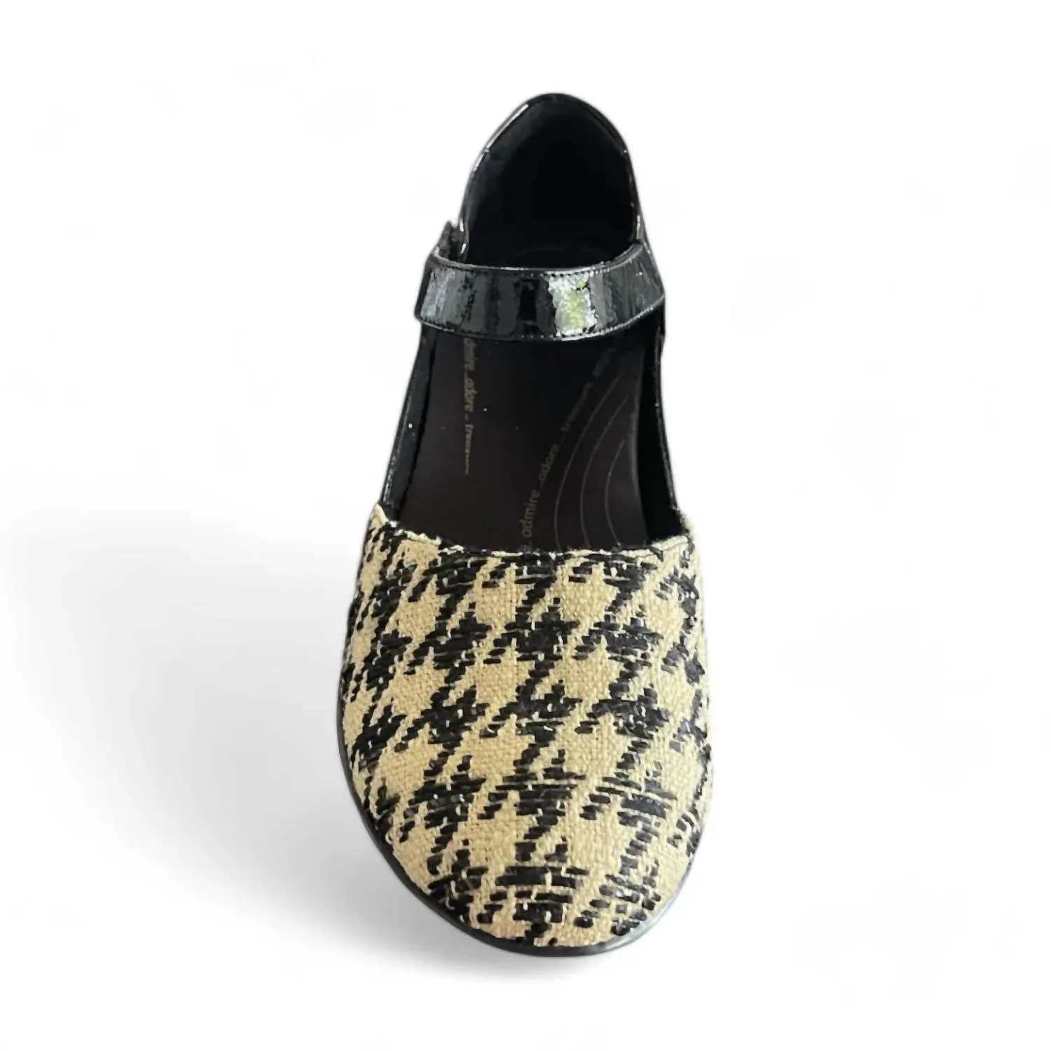 Women's Osaka Mary Jane Shoes In Houndstooth