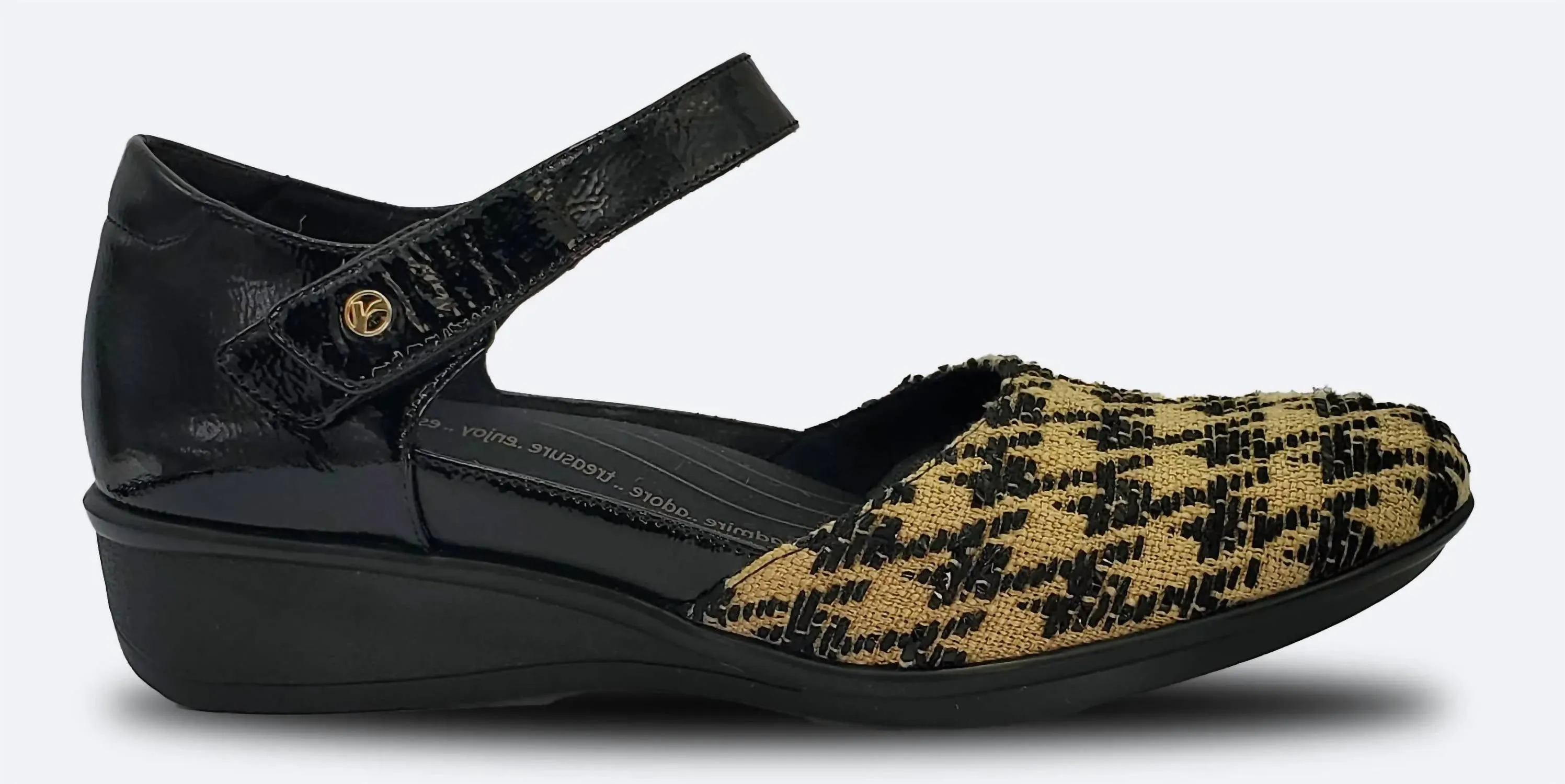 Women's Osaka Mary Jane Shoes In Houndstooth