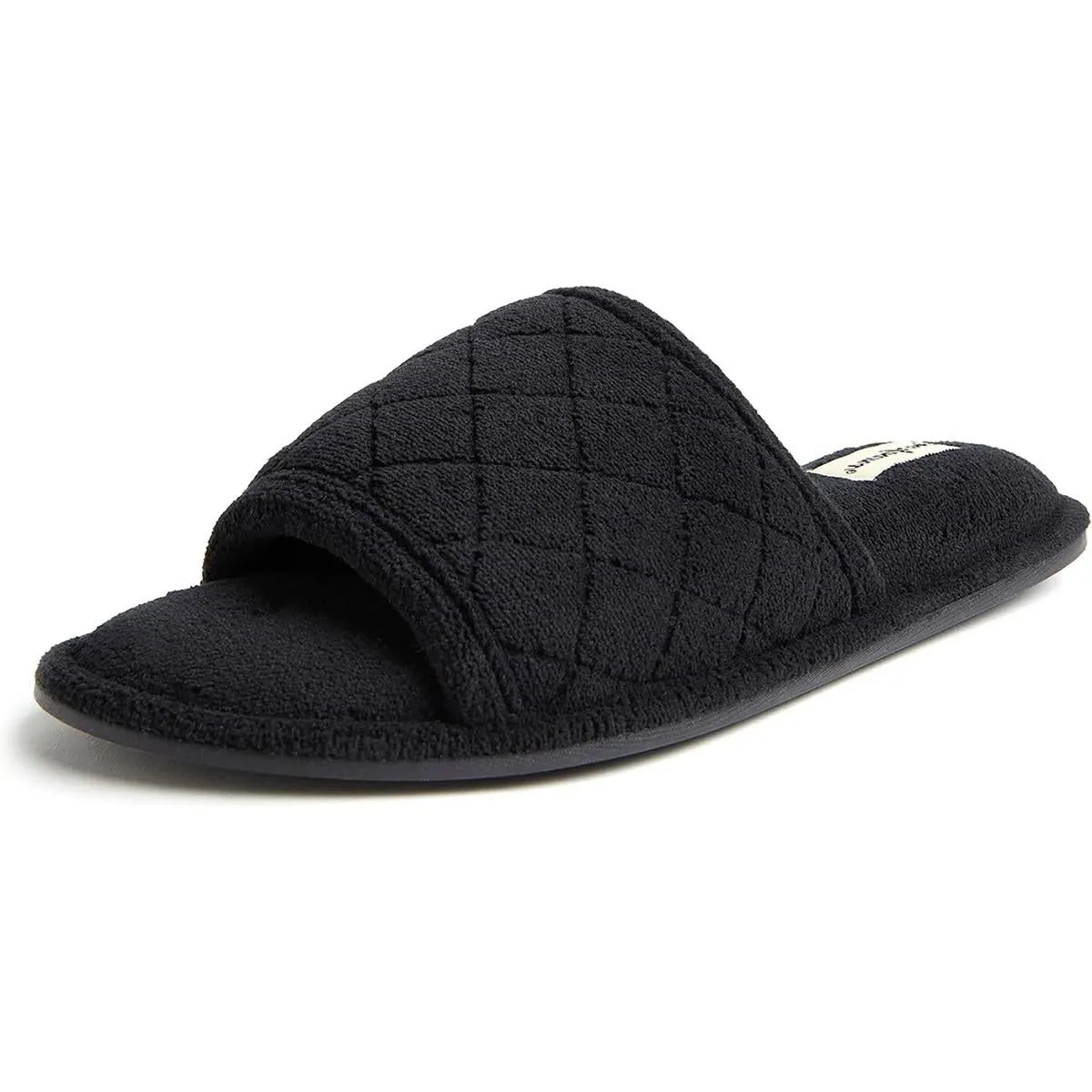 Womens Padded Insole Man Made Slide Slippers