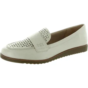 Womens Perforated Man Made Flat Shoes