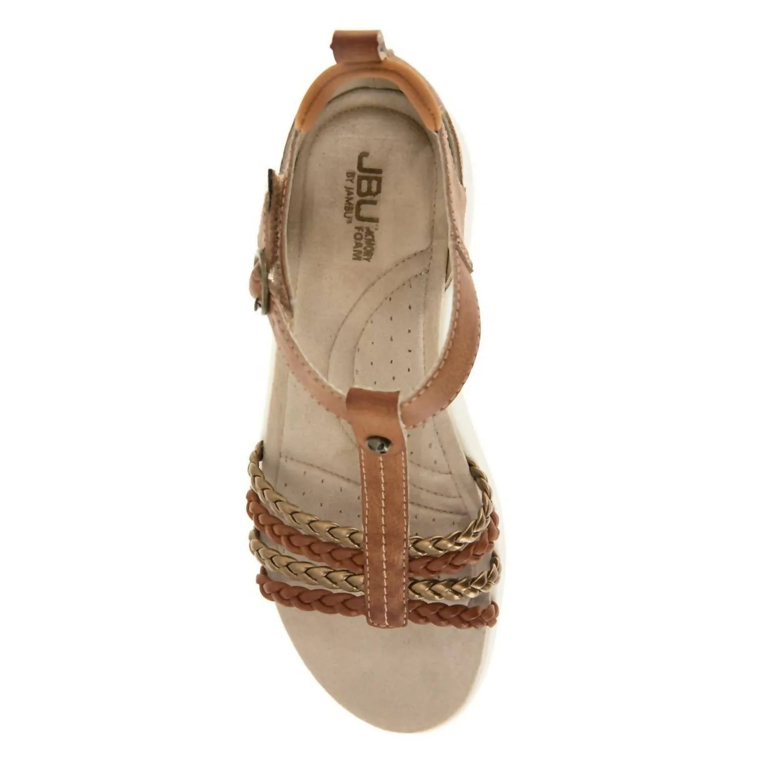 Women's Prague Sandal In Brown/bronze