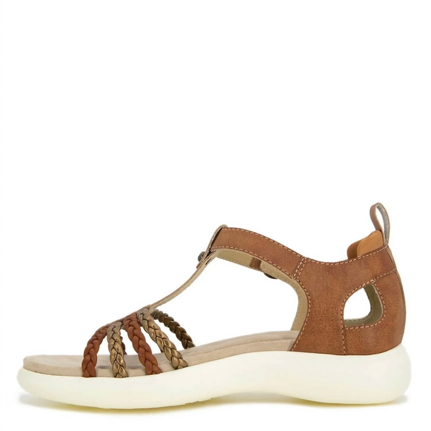 Women's Prague Sandal In Brown/bronze