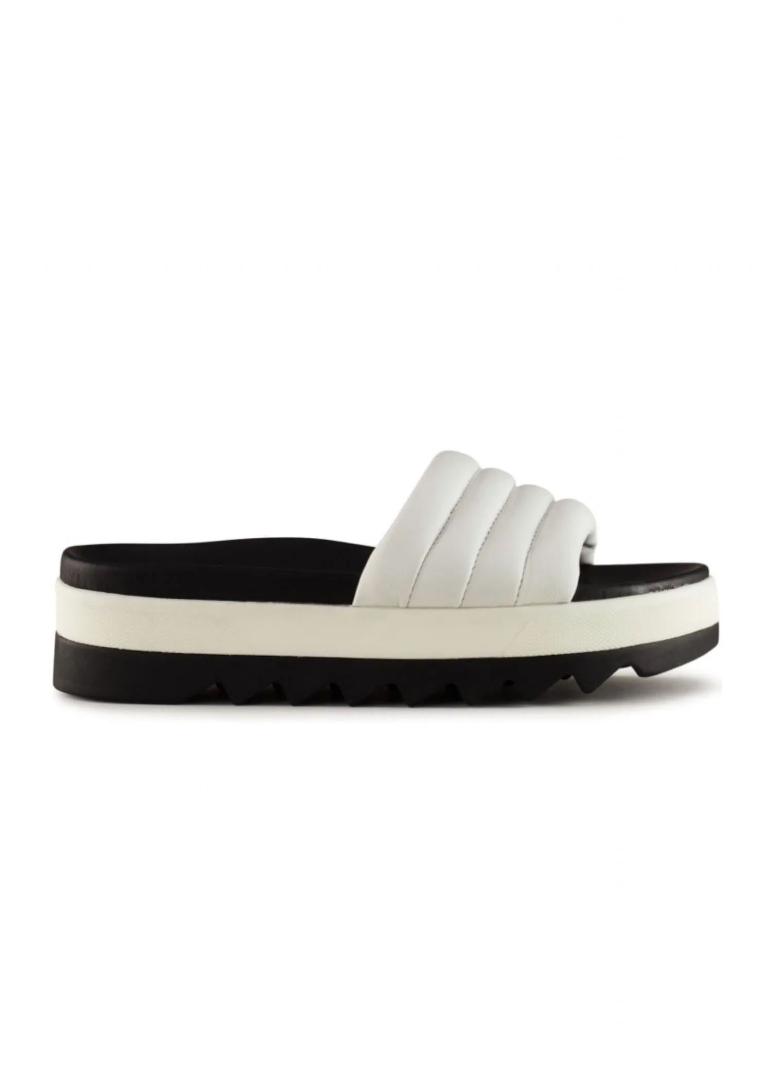 Women's Prato Slide In White