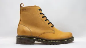 Women's Premium Nubuck Leather Boots In Yellow