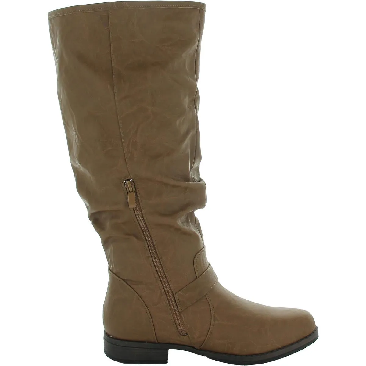 Womens Pull On Z[ Knee-High Boots