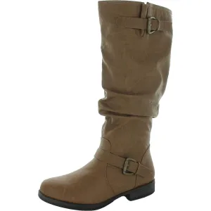 Womens Pull On Z[ Knee-High Boots