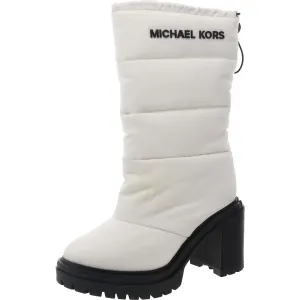 Womens Quilted Manmade Winter & Snow Boots