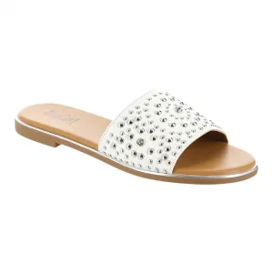 Women's "bail Money" Sandal In White