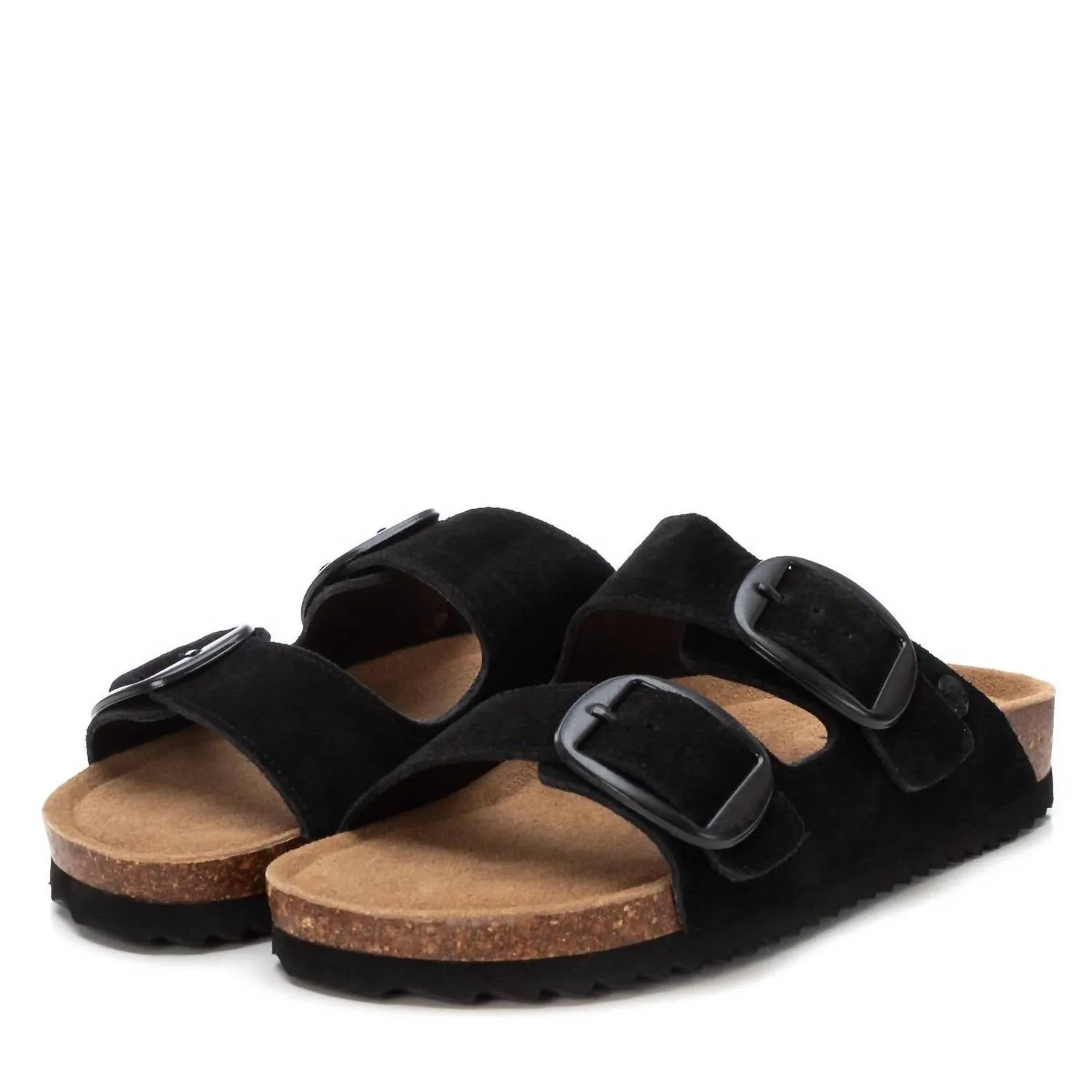 Women's Refresh Flat Sandals In Black