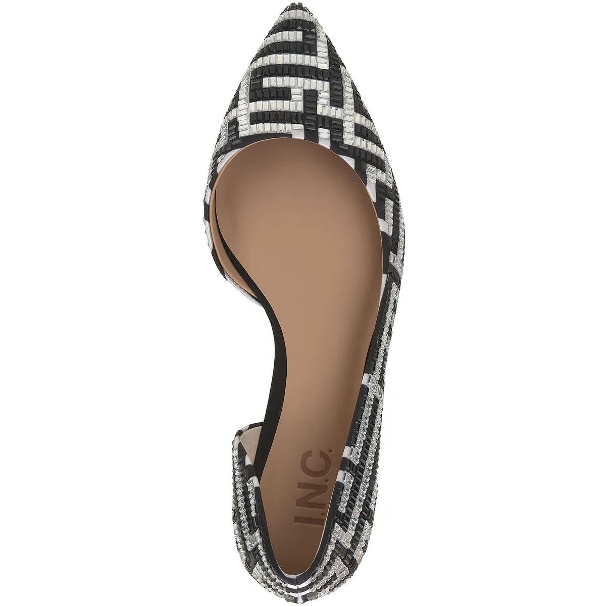 Womens Sequined Man Made Flat Shoes