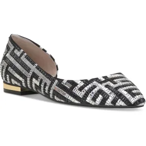 Womens Sequined Man Made Flat Shoes