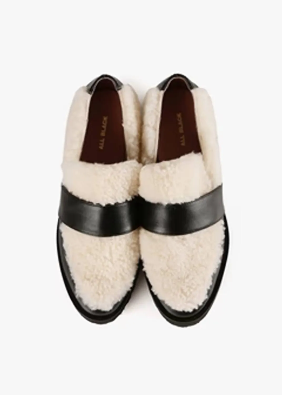 Women's Sherpa Loafer In Black