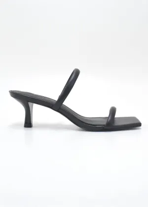 Women's Slide Sandals In Black