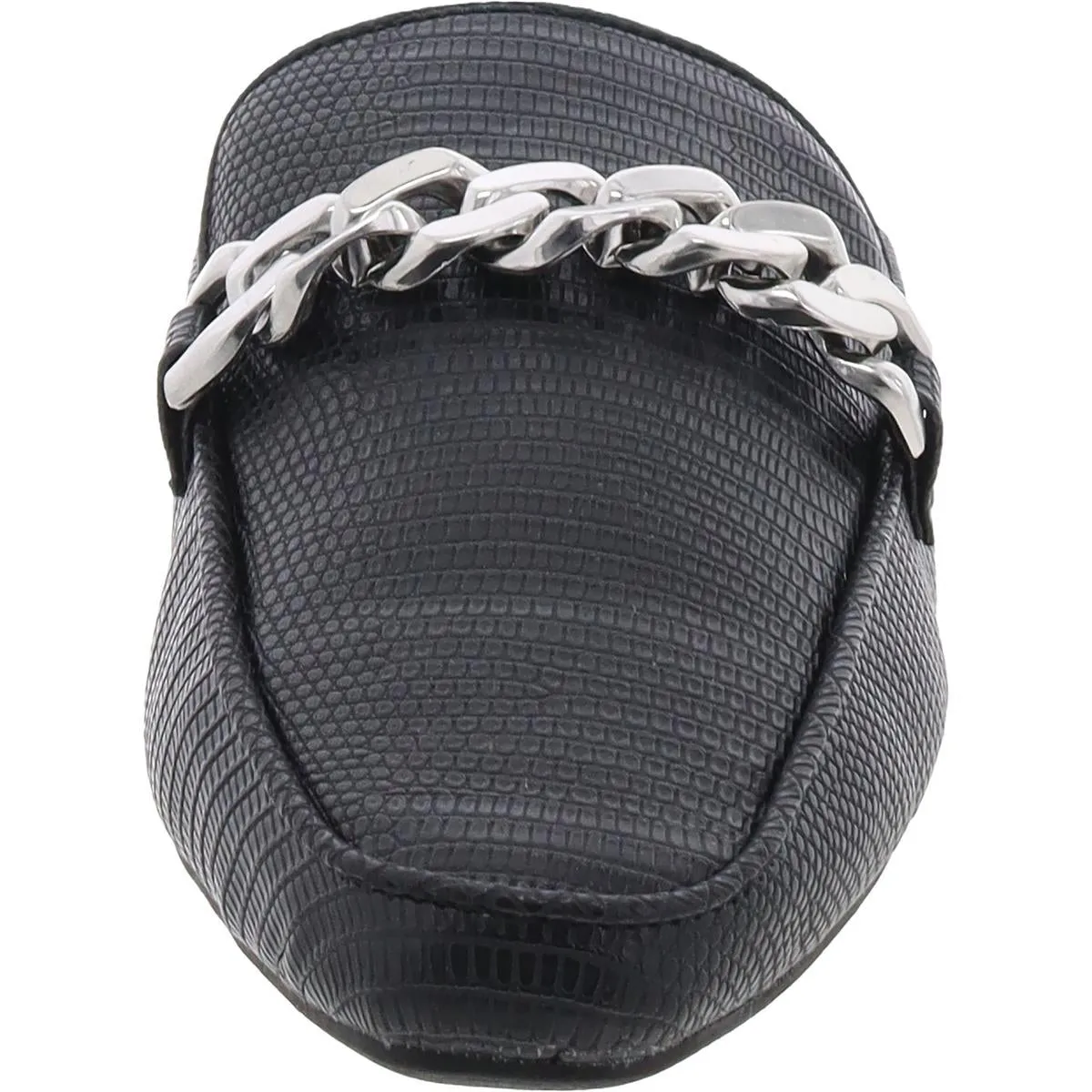 Womens Slides Faux Leather Mules