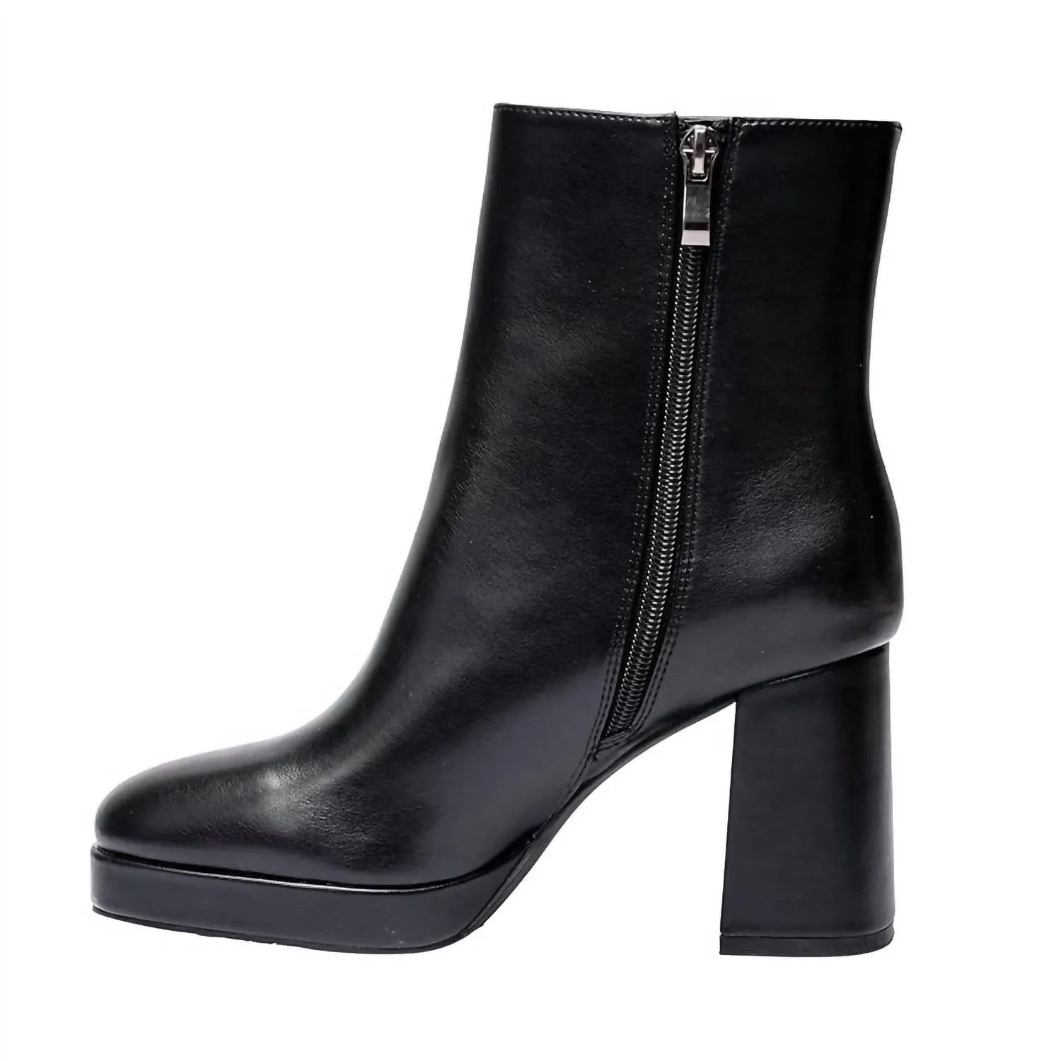 Women's Slug Bug Boots In Black Pu