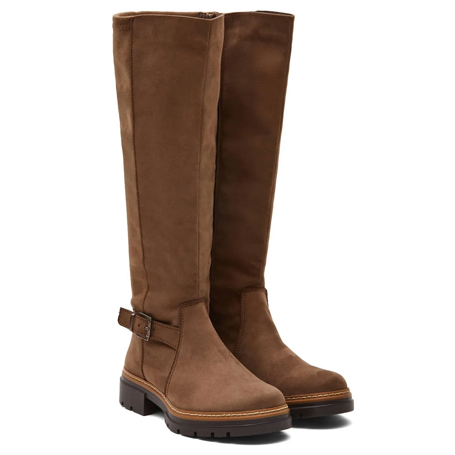 Women's Soft Touch Riding Boots In Camel