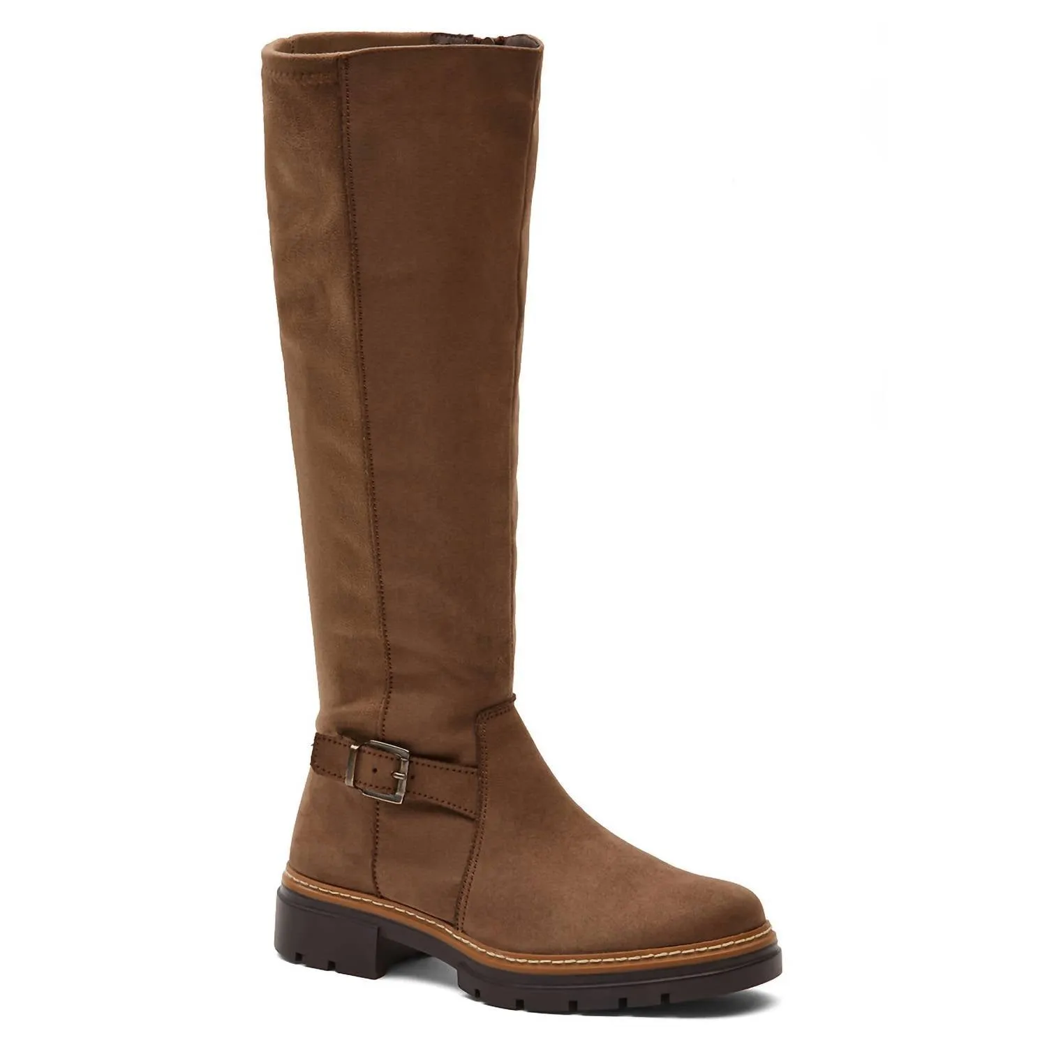 Women's Soft Touch Riding Boots In Camel