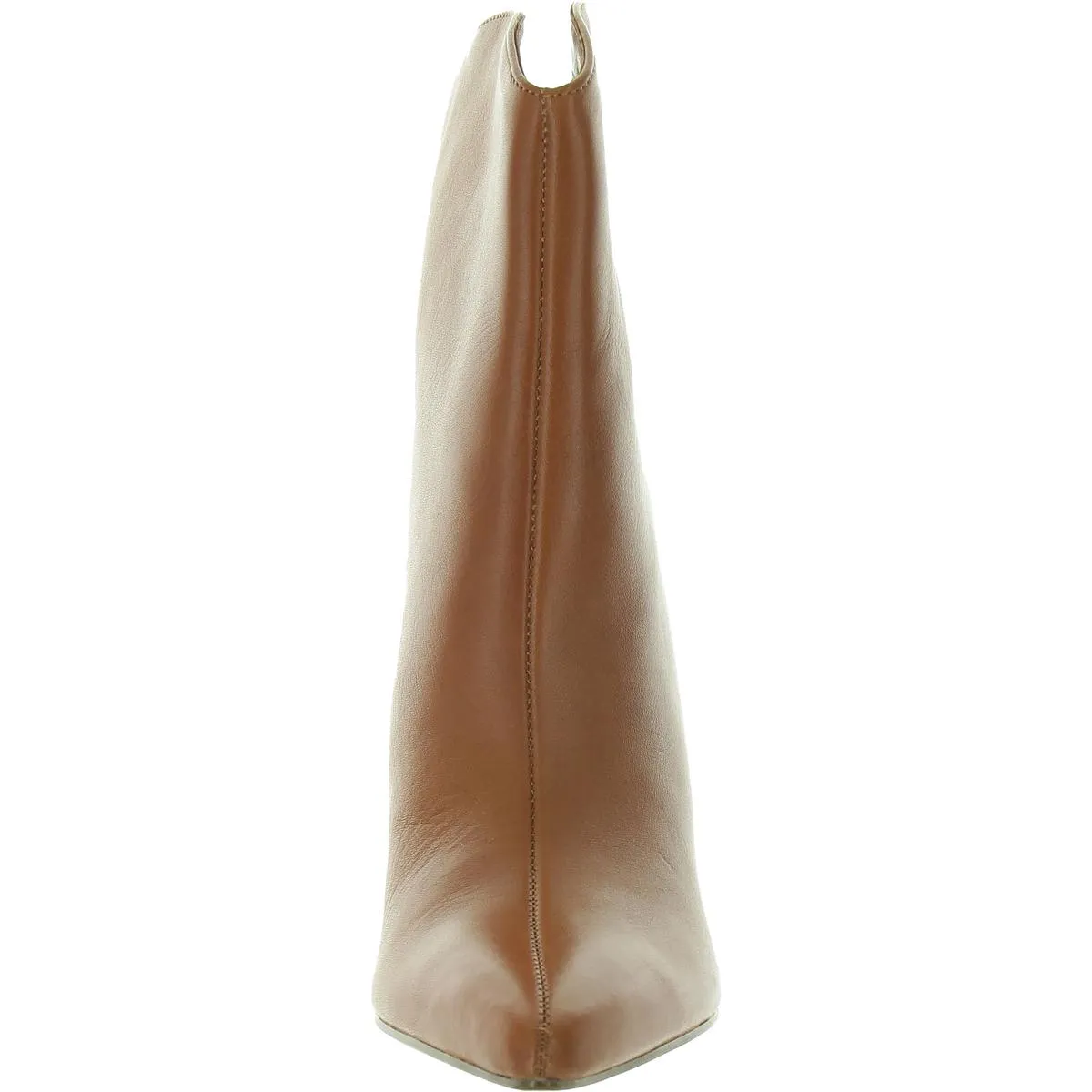 Womens Solid Faux Leather Booties