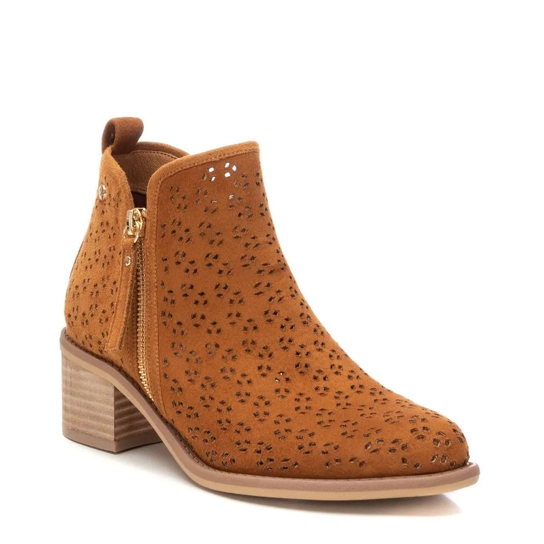 Women's Suede Ankle Booties By XTI
