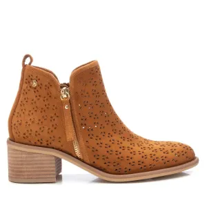 Women's Suede Ankle Booties By XTI