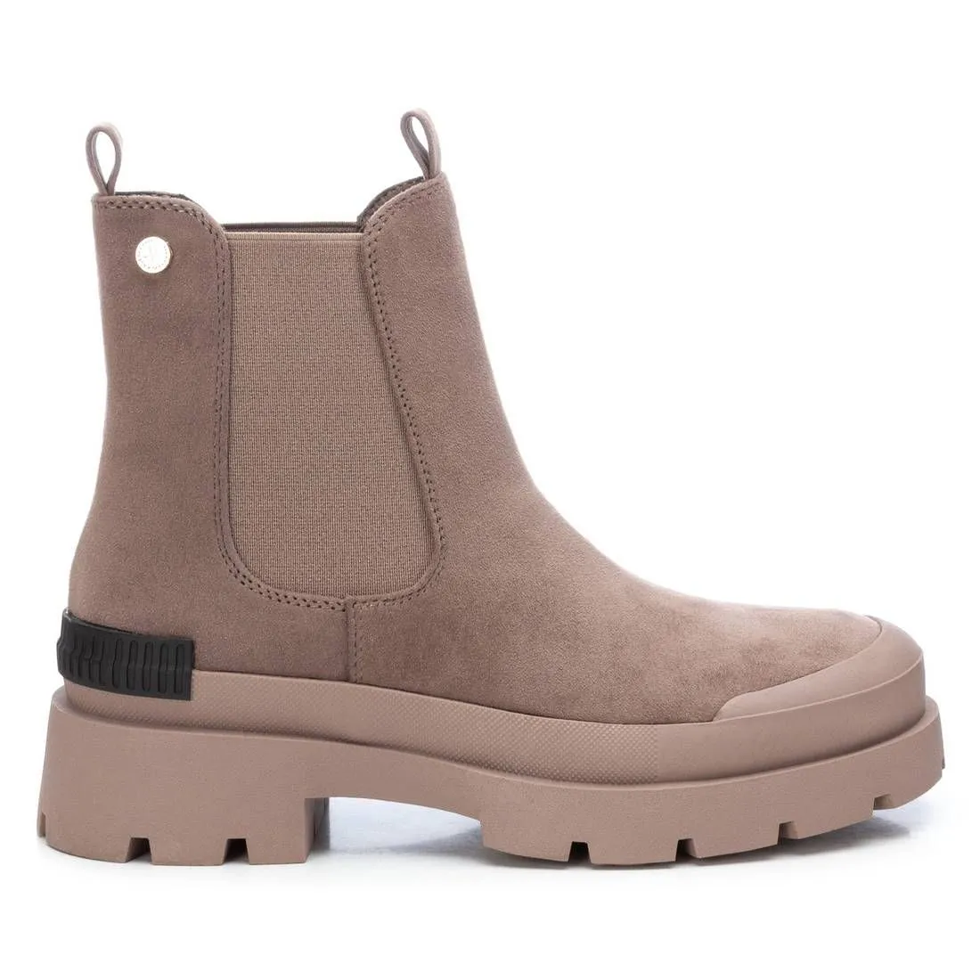 Women's Suede Ankle Booties By XTI
