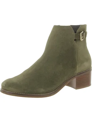 Womens Suede Booties