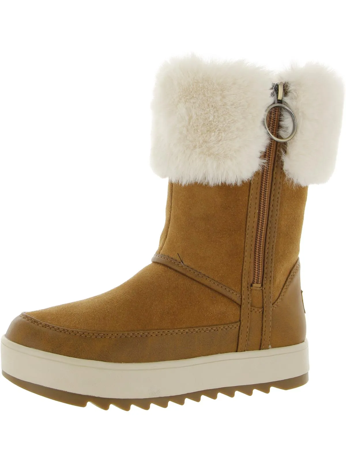 Womens Suede Cozy Winter & Snow Boots