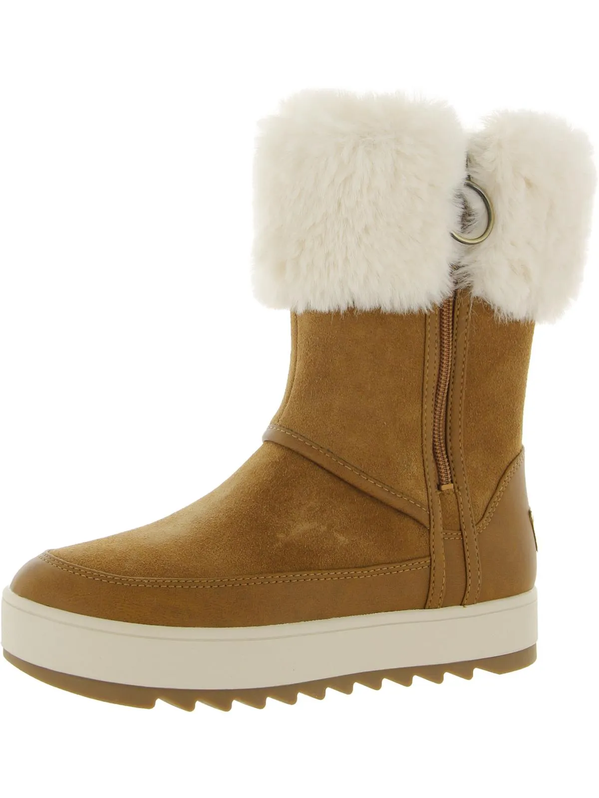 Womens Suede Cozy Winter & Snow Boots