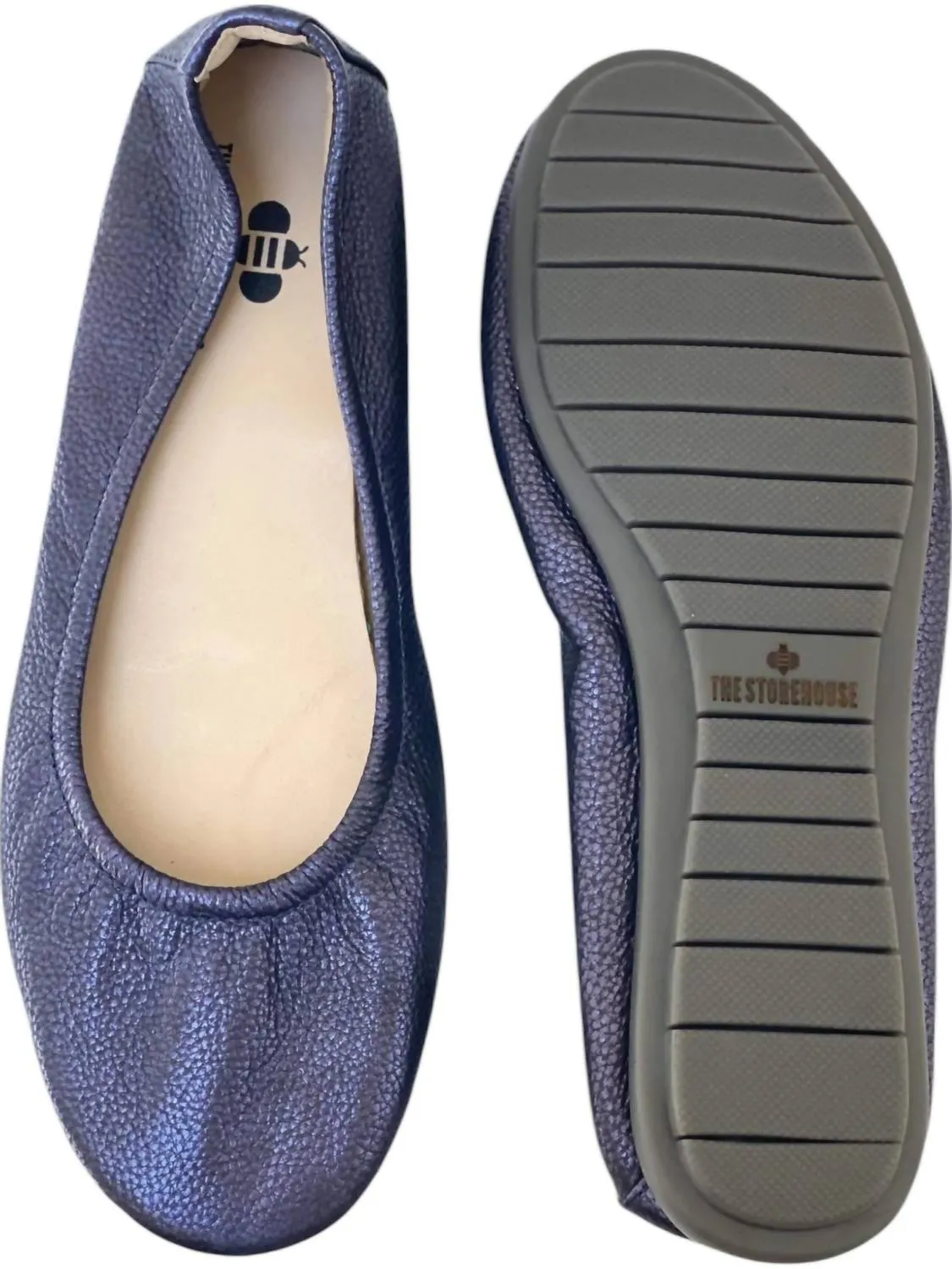 Women's The Storehouse Flat Shoe In Sapphire Flex