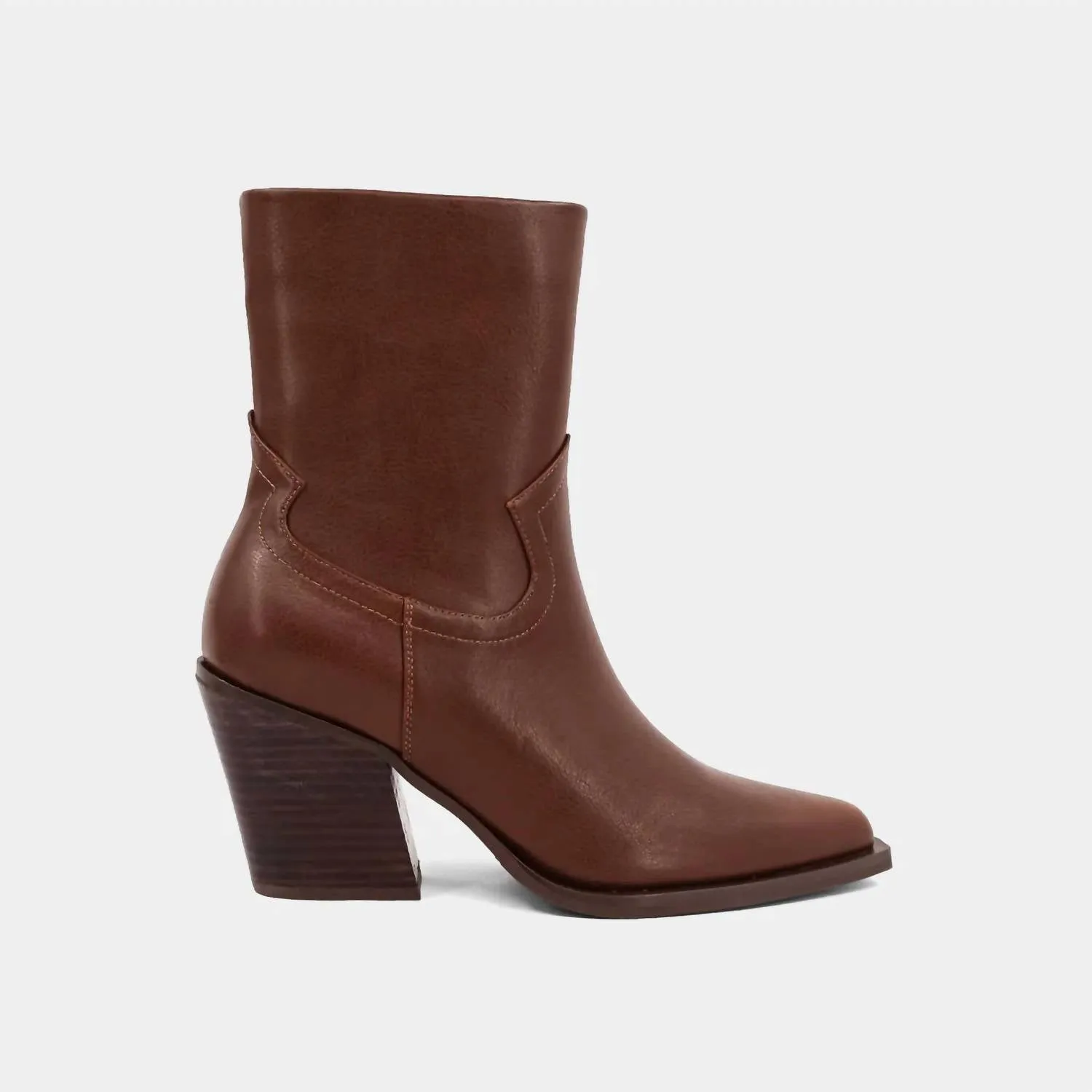 Women's Victoria Boots In Cognac