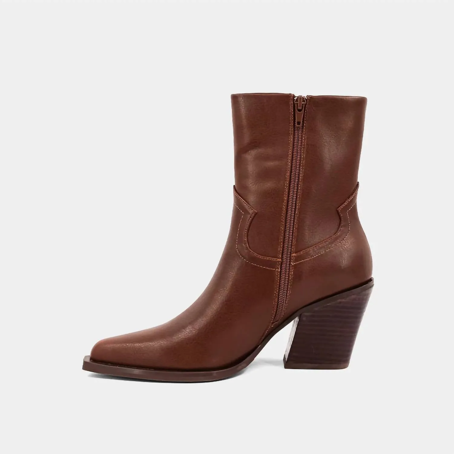 Women's Victoria Boots In Cognac
