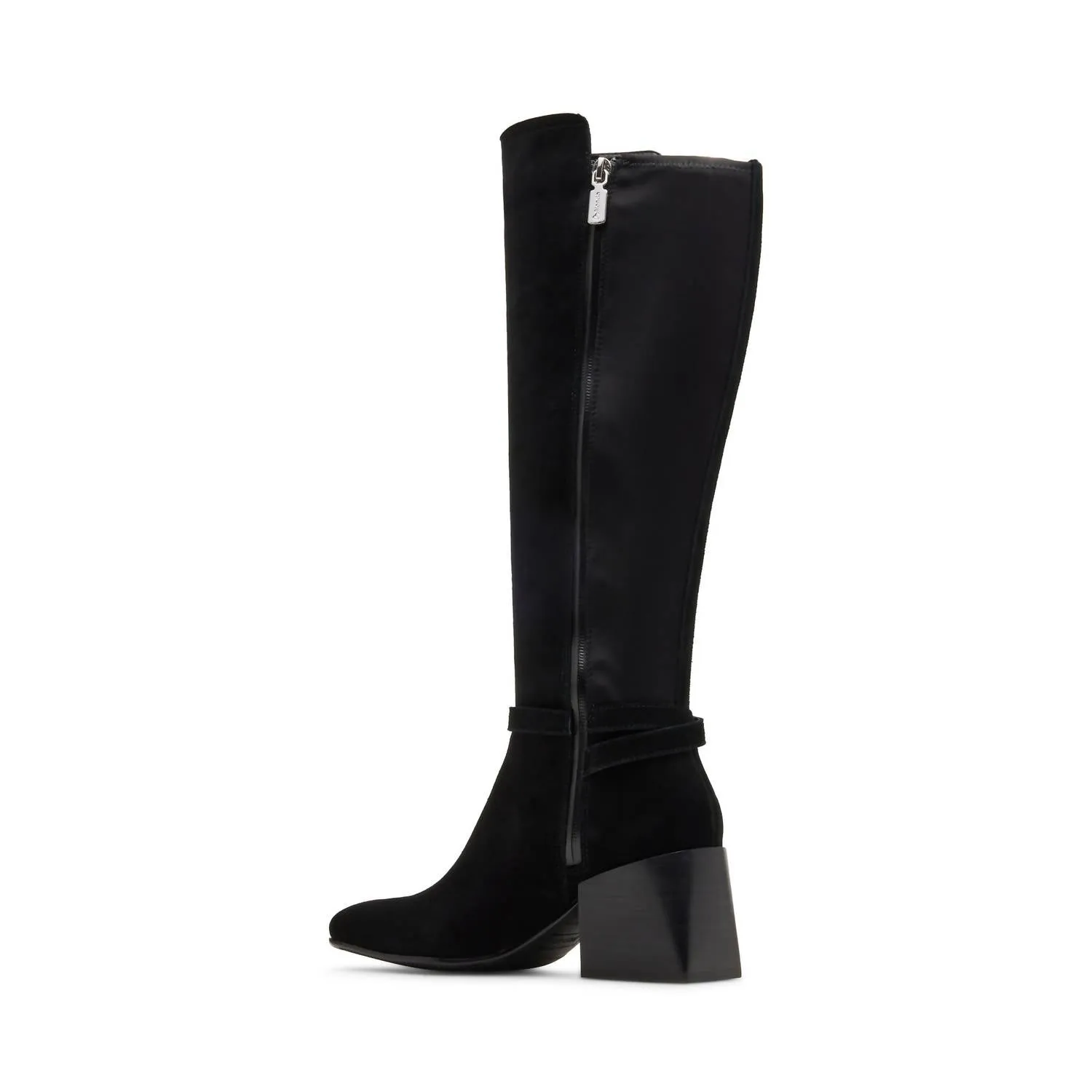 Women's Waterproof Twyla Boot In Black Suede