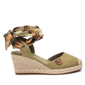 Women's Wedge Sandals In Kakhi