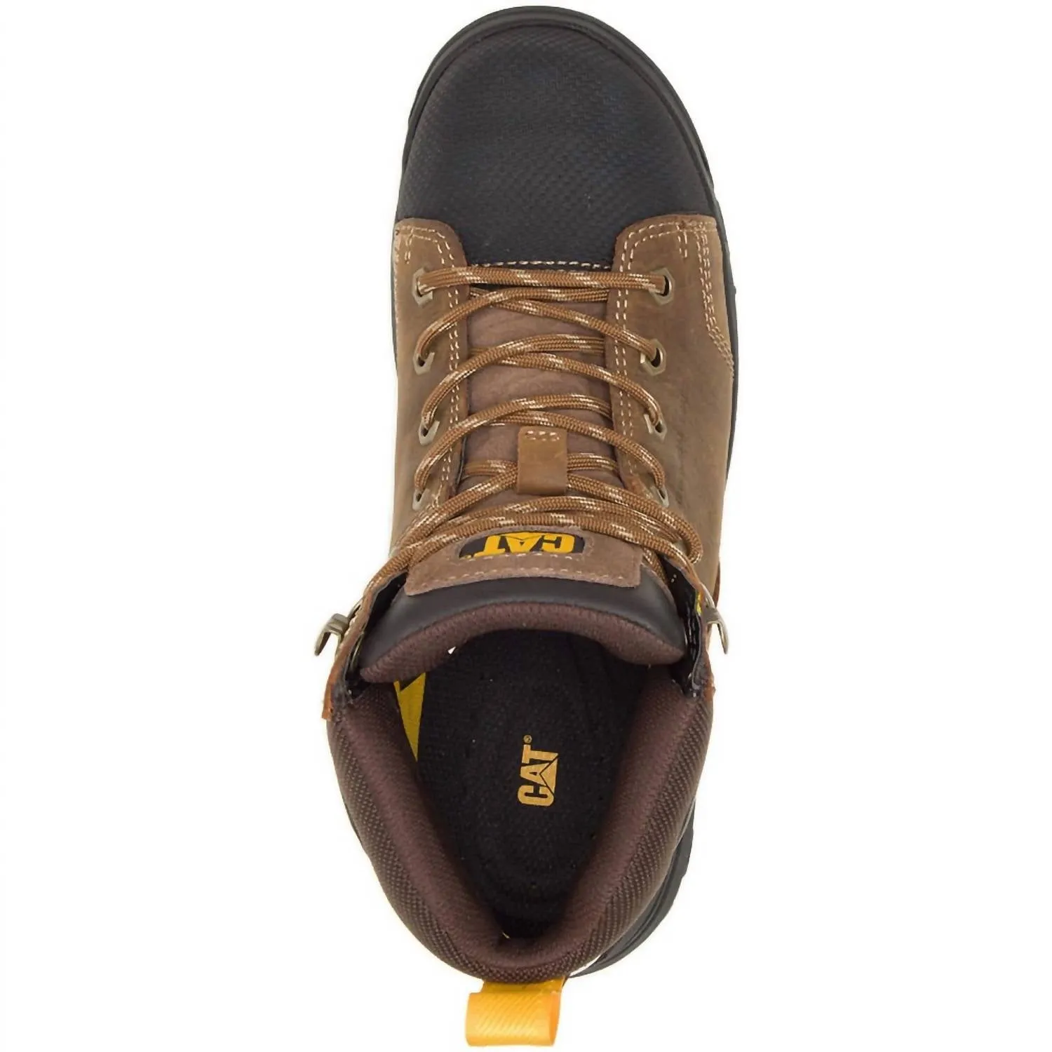 Women's Wellspring Met-Guard Waterproof Work Boot In Brown/black