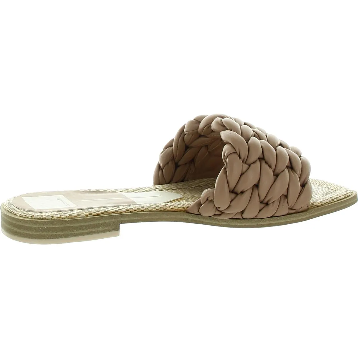 Womens Woven Man Made Slide Sandals