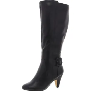 Womens Zipper Knee-High Boots