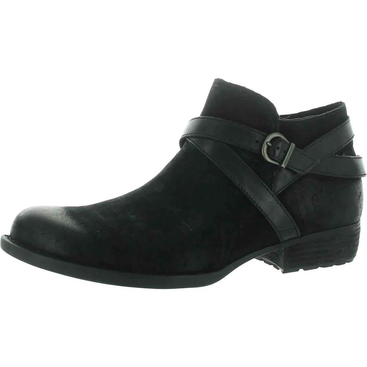 Womens Zipper Man Made Booties