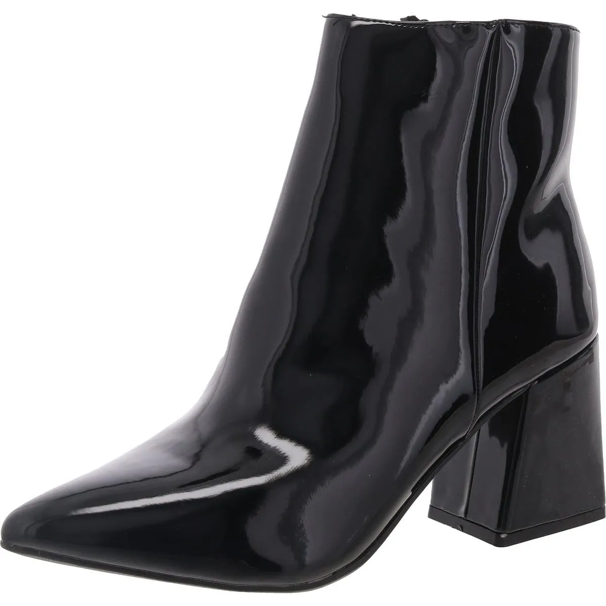 Womens Zipper Man Made Booties