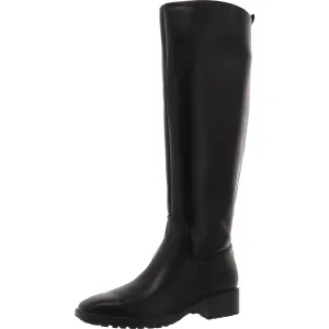 Womens Zipper Manmade Knee-High Boots