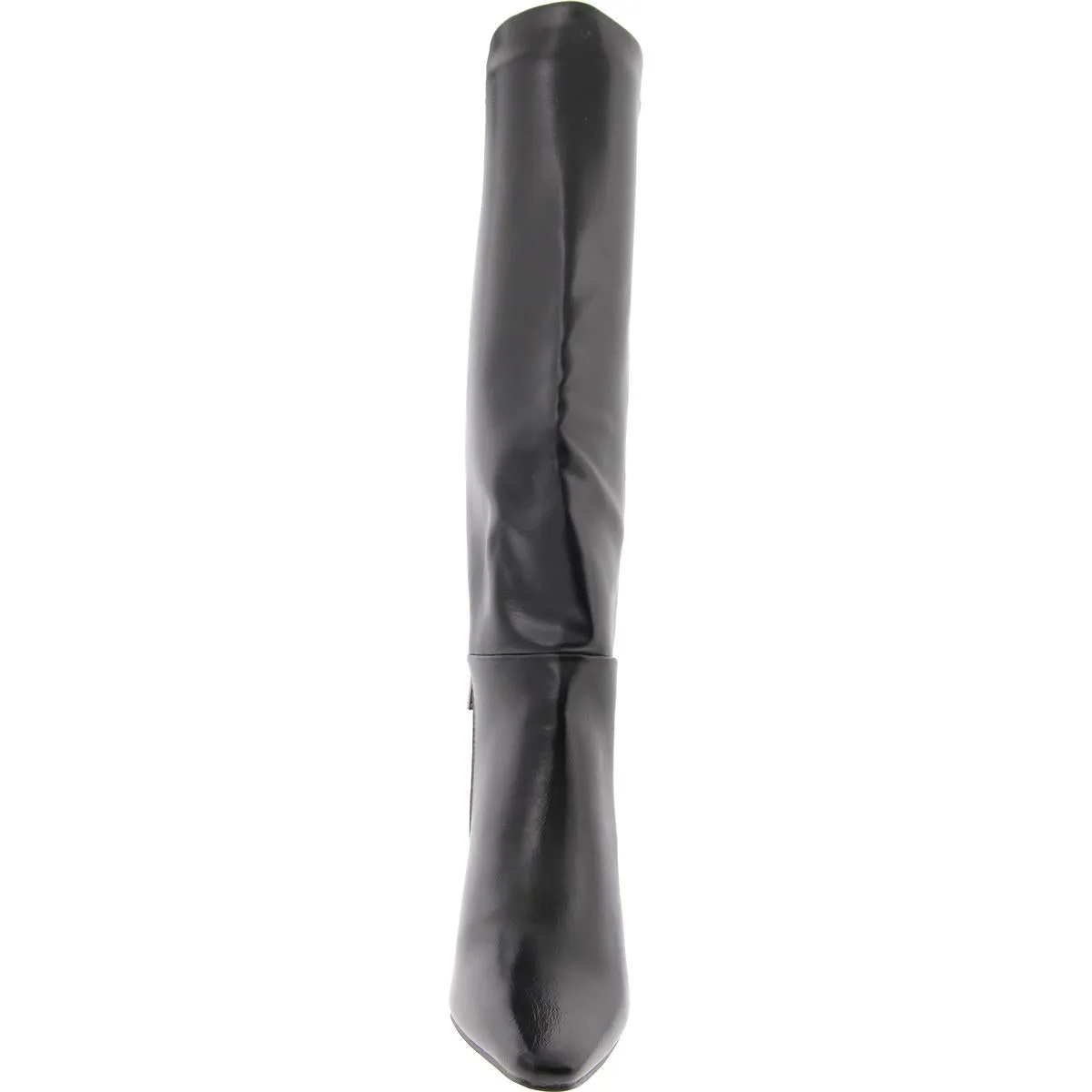 Womens Zipper Manmade Knee-High Boots