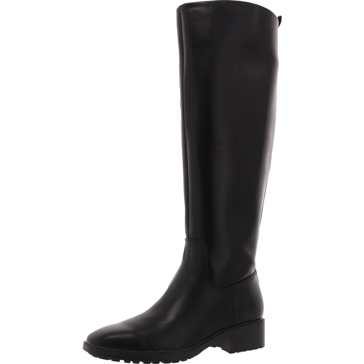 Womens Zipper Manmade Knee-High Boots