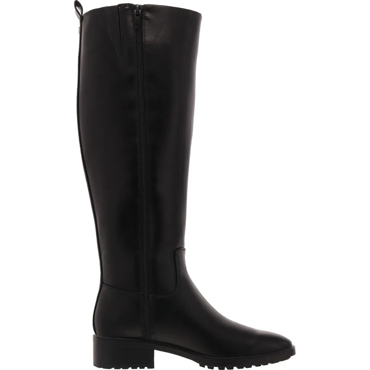 Womens Zipper Manmade Knee-High Boots