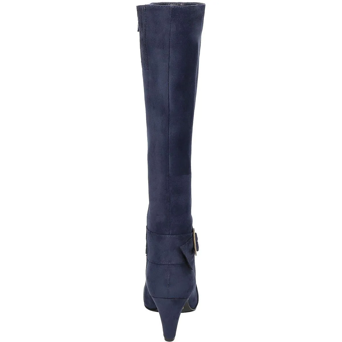Womens Zipper Mid-Calf Boots