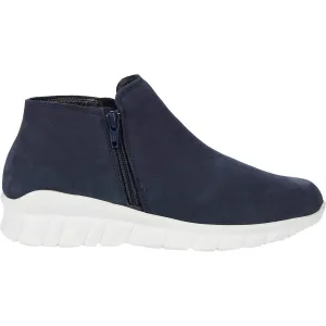 Women's Zodiac Shoes In Navy Velvet Nubuck