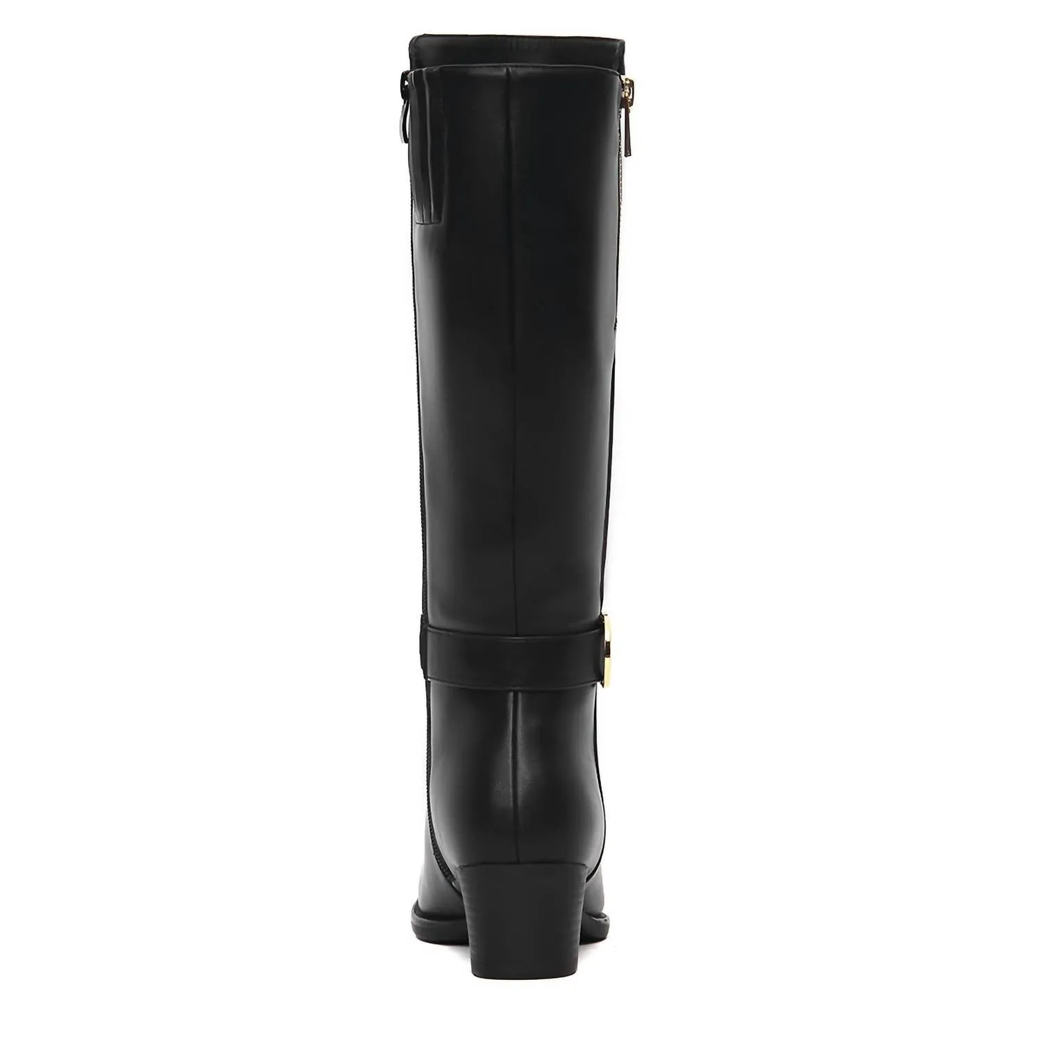 Womne's Tall Riding Boots In Black