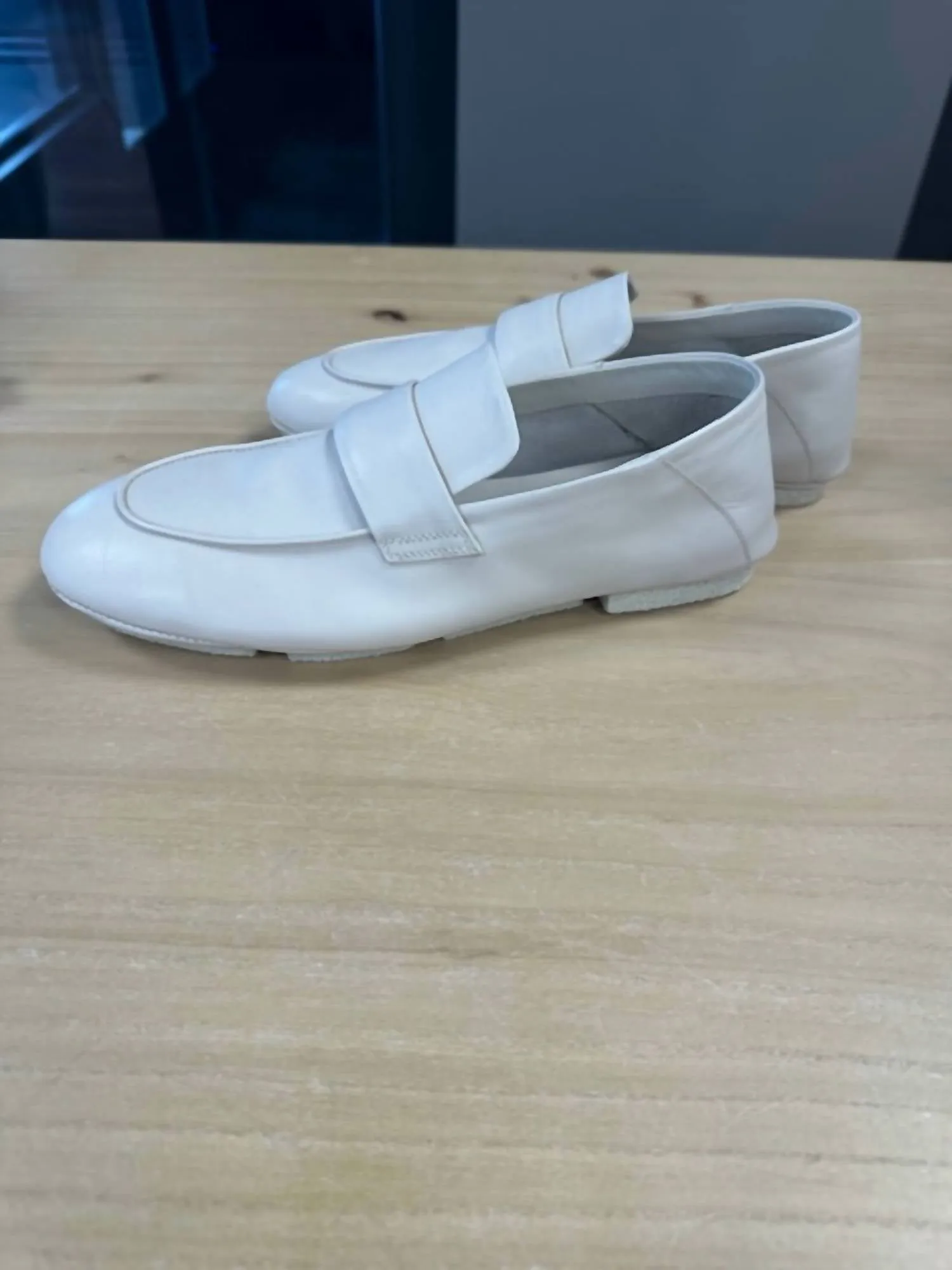 Wpmen C-Side Shoes In Buttero Nappa Nebbia