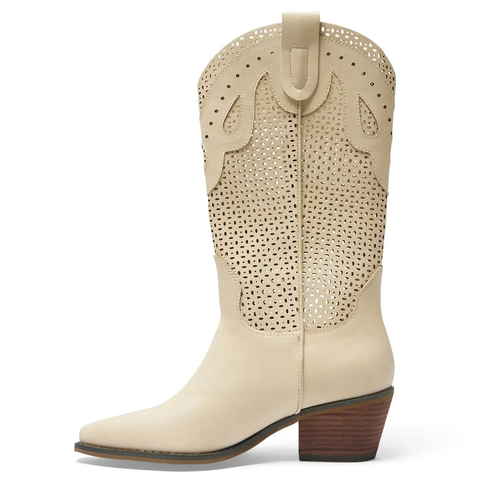 Wyoming Boot in Nude