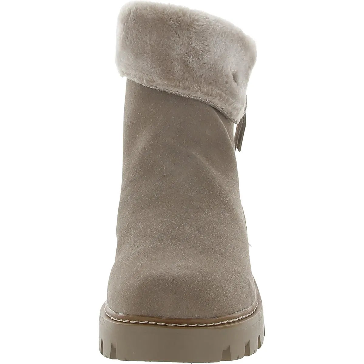 Wyoming Womens Faux Suede Weather Proof Winter & Snow Boots