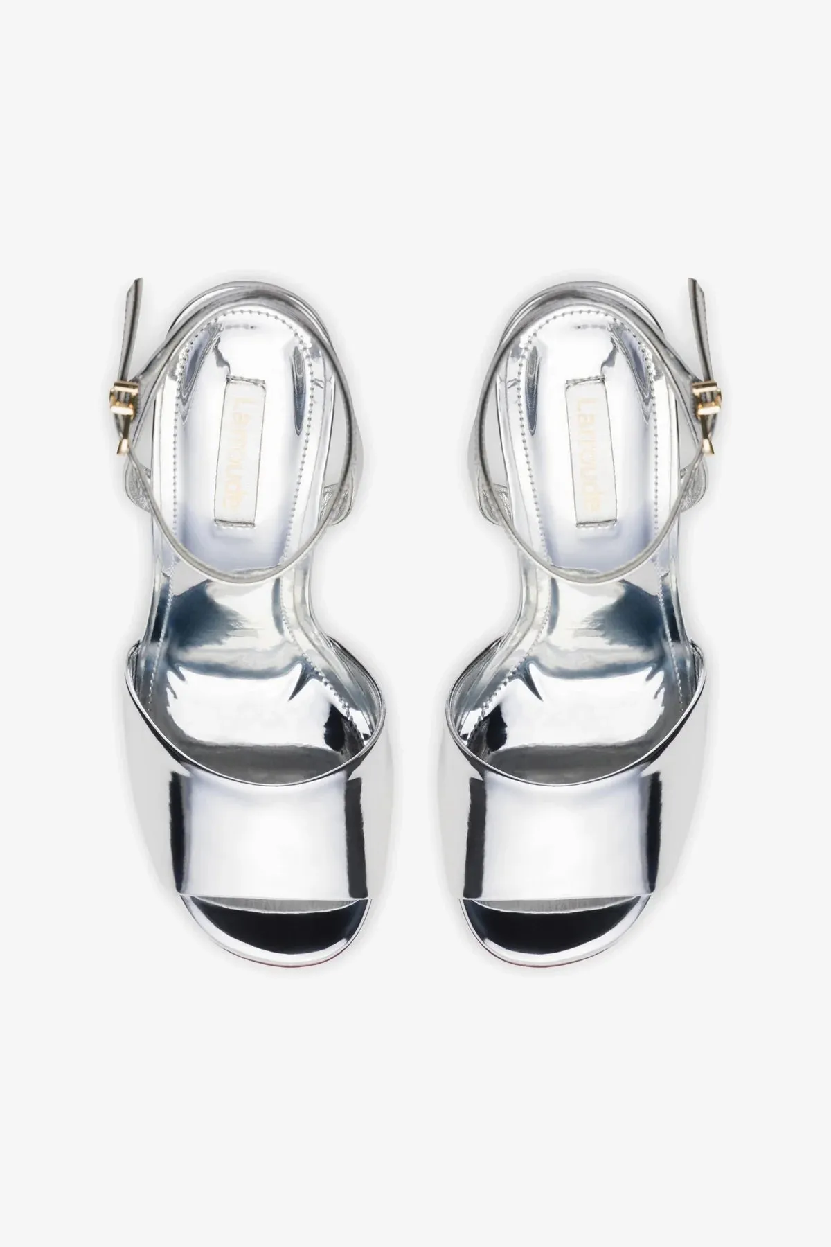 Yves Wedge In Silver Specchio